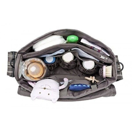 Bolsa Cambiador “Messenger Bag Indi Olive”. Lässig