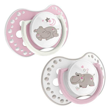 Chupetes Dinámicos “Night & Day” 0-3 meses.  Lovi