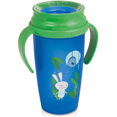 Taza 360º “Follow the Rabbit”, 210 ml.  Lovi