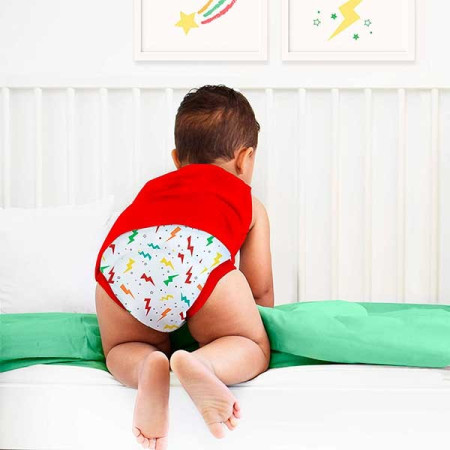 Pañal de Aprendizaje 18-24 Meses "Poder de los Rayos".  Bambino Mio