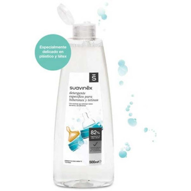 Detergente para biberones y tetinas 500 ml. Suavinex