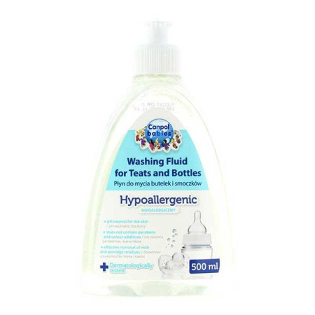 Detergente para Biberones y Tetinas 500 ml.  Canpol Babies.