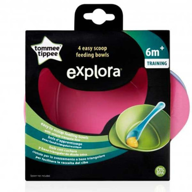 Bol base triangular Explora. Tommee Tippee