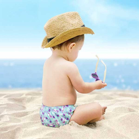 Pañal Bañador "Caballito de Mar".  Bambino Mio