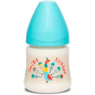 Biberón 150 ml. mariposas. Suavinex