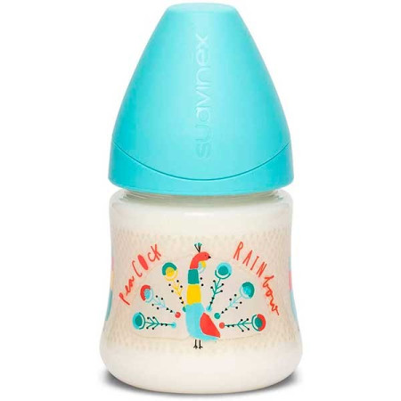 Biberón 150 ml. mariposas. Suavinex