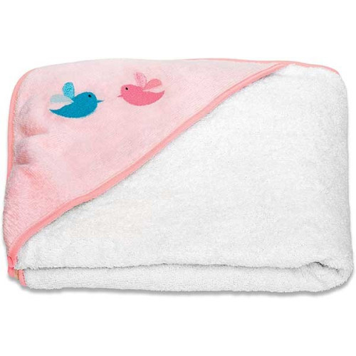 Capa de Baño “Babyhug” rosa. Suavinex