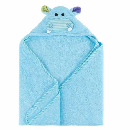 Toalla para Bebé Hipopótamo.  Zoocchini