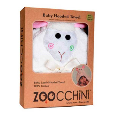 Toalla para Bebé Hipopótamo.  Zoocchini