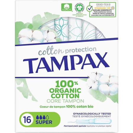 Tampax organic super16 und. Ausonia