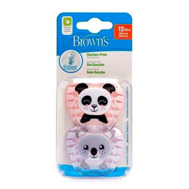 Chupete Prevent Talla 3 2 Ud. Dr Brown
