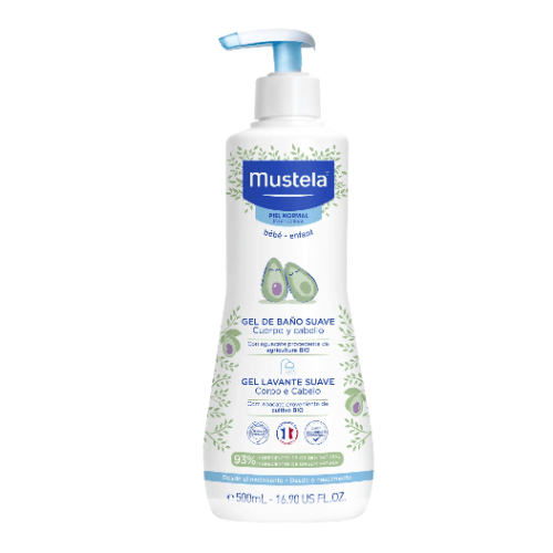 Gel de Baño Suave Mustela 500ml.  Mustela