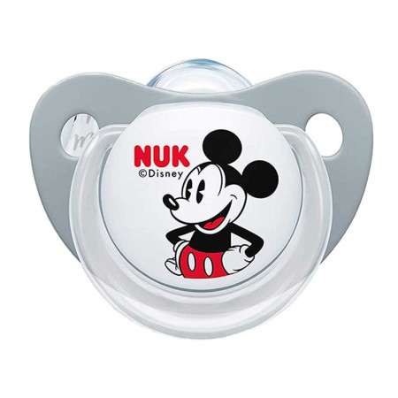 Chupete Disney Baby Mickey 6-18 látex.Nuk