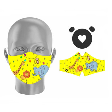 Mascarilla Higiénica Ecosostenible y Reutilizable. Mio Mio