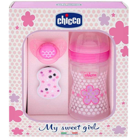 Set Regalo Wellbeing silicona 0m+ . Chicco