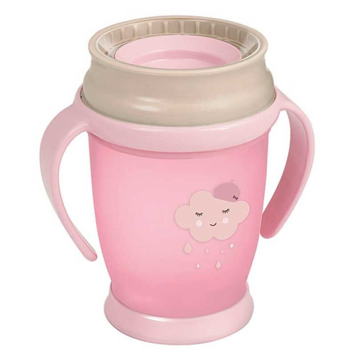 Taza 360º Retro Rosa 250 ml . Lovi