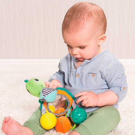 Juguete colgador Tortuga Espejo. Infantino