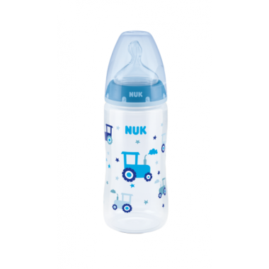 Biberón First Choice Silicona control de temperatura T.XL(6-18) 360 ml. Nuk