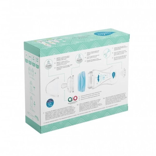 Set de Regalo Biberones de Iniciación Verde. Nuvita