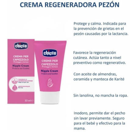 Crema Protectora De Pezón 30ml. Chicco