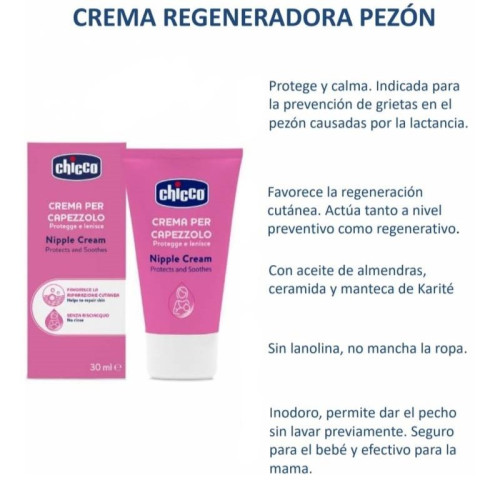 Crema Protectora De Pezón 30ml. Chicco