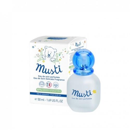 Musti Eau de Soin – Perfume Bebé 50 ml.  Mustela