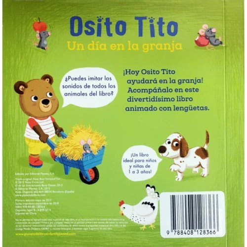 Osito Tito. Un día en la granja
