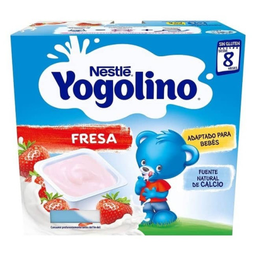 Yogolino de Fresa (4x100g). Nestlé