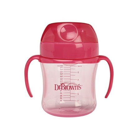 Vaso de transición con Boquilla suave 180 ml. DrBrown´s
