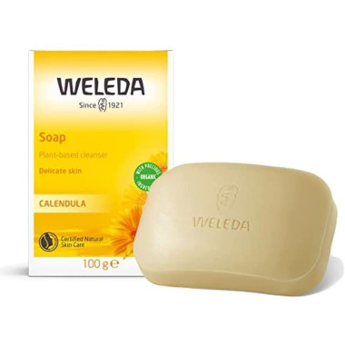 Jabón vegetal de Caléndula 100 gr. Weleda