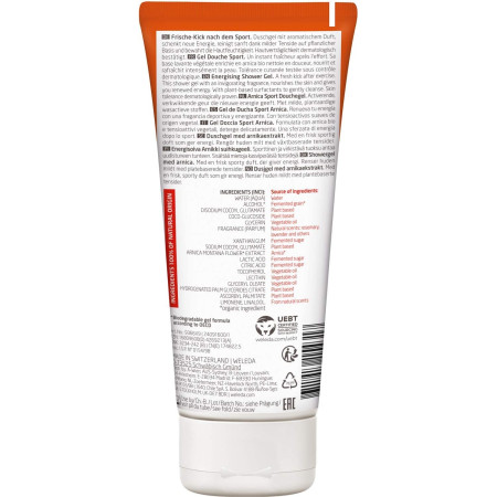Árnica gel de ducha Sport 200ml. Weleda