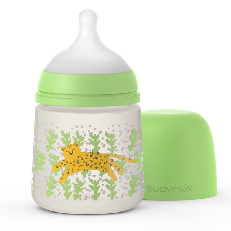 Biberón tetina fisiológica SX PRO, flujo lento 150 ml .Suavinex