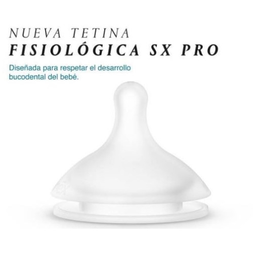 Biberón tetina fisiológica SX PRO, flujo lento 150 ml .Suavinex