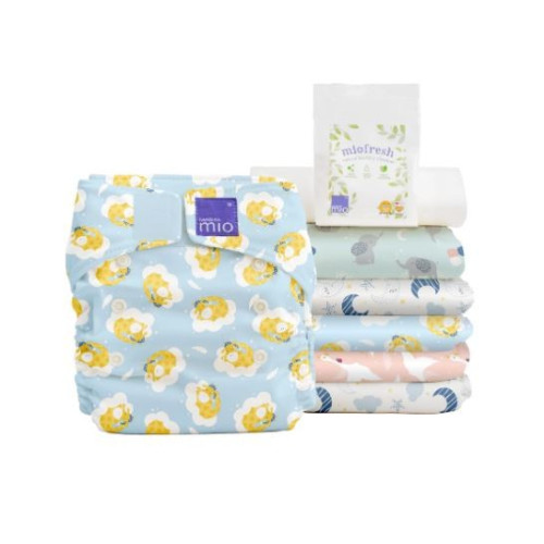 Miosolo Set de Pañales de Tela "El pais de los sueños ".  Bambino Mio