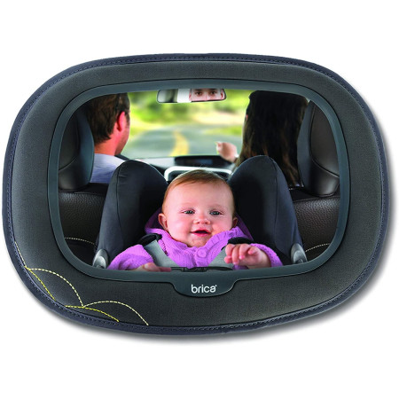 Espejo auto Brica Baby In-Sight extragrande. Munchkin