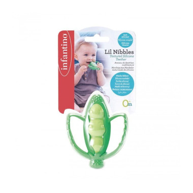 Juguete mordedor guisante . Infantino