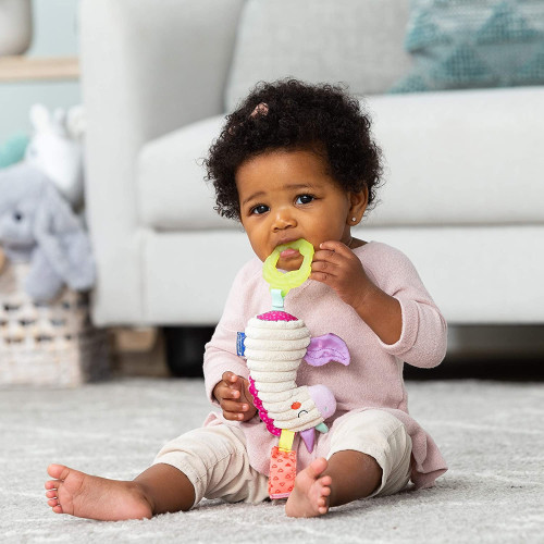 Juguete mordedor Unicornio . Infantino