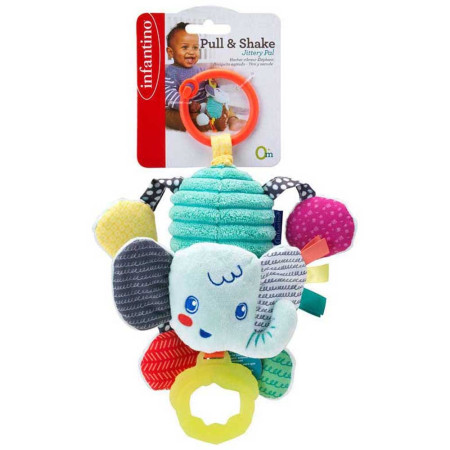 Juguete colgador Elefante. Infantino