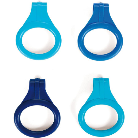 Anillas cuna/parque (4uds).Olmitos