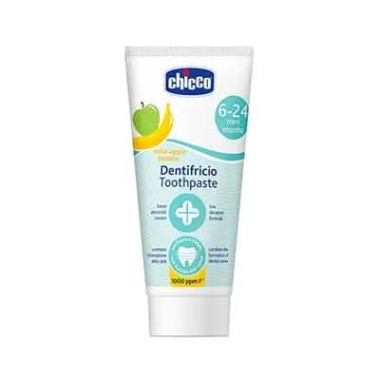 Pasta con flúor manzana/banana 6-24 m. Chicco