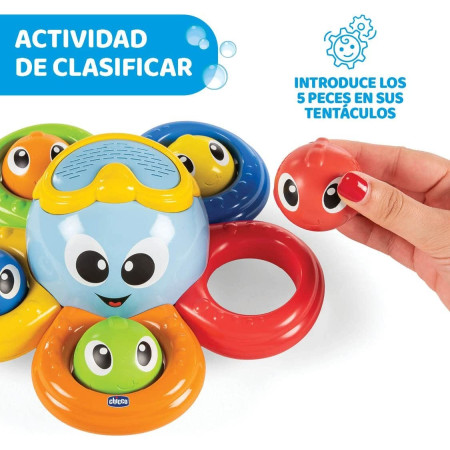 Juguete de baño Billy el Pulpo. Chicco