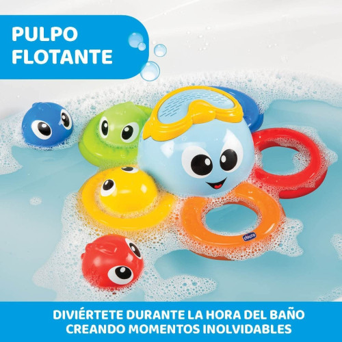 Juguete de baño Billy el Pulpo. Chicco