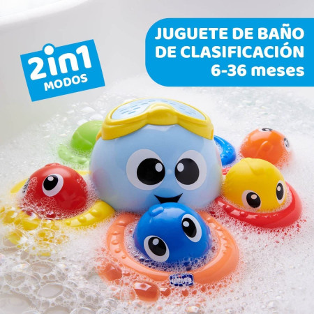 Juguete de baño Billy el Pulpo. Chicco