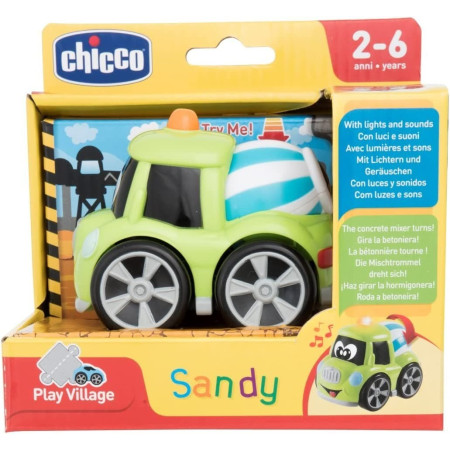 Juguete Sandy el vehículo parlanchín. Chicco