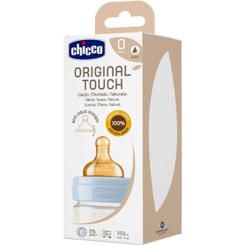 Biberón Original Touch anticólico látex 150ml. Chicco