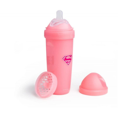 Biberón anticólico silicona 340ml. Herobility