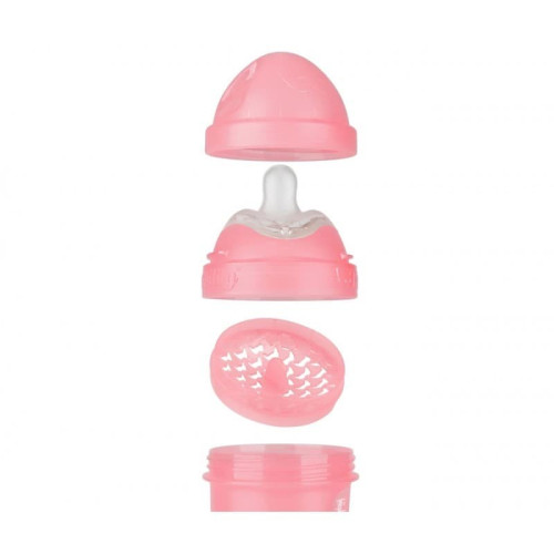 Biberón anticólico silicona 340ml. Herobility