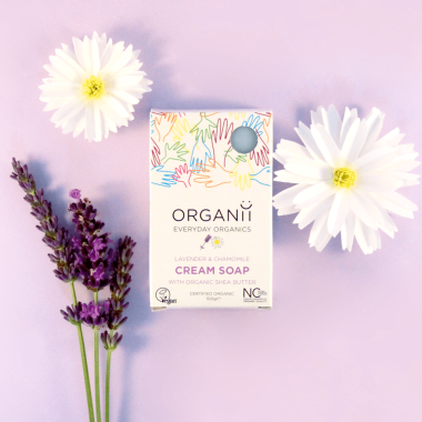 Pastilla de Jabón fórmula vegana. Organii