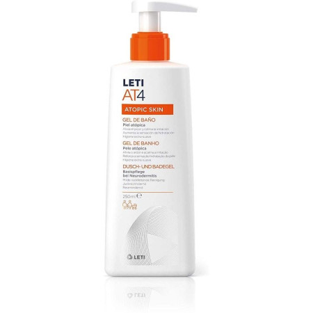 Leti AT4 Gel dermograso 250ml. Atopic Skin