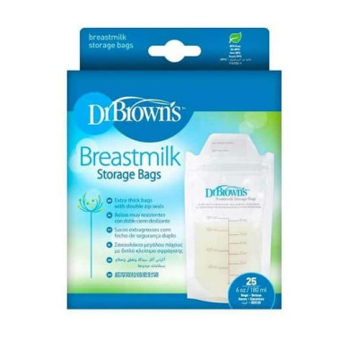 Bolsas para leche materna 25 Uds.Dr. Brown’s
